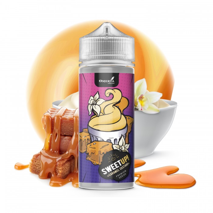 SweetUp Caramel Custard 30->120ml