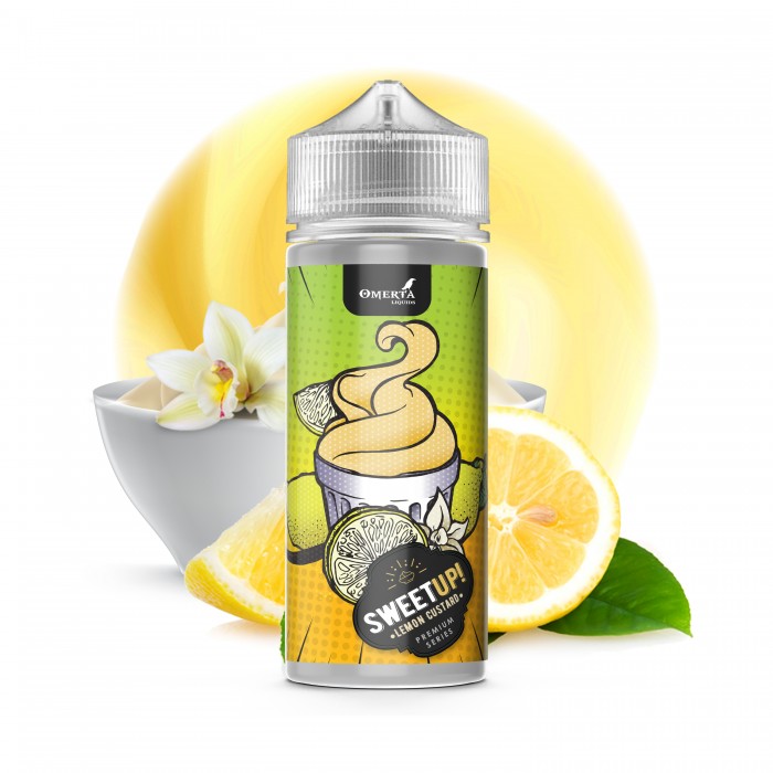 SweetUp Lemon Custard 30->120ml