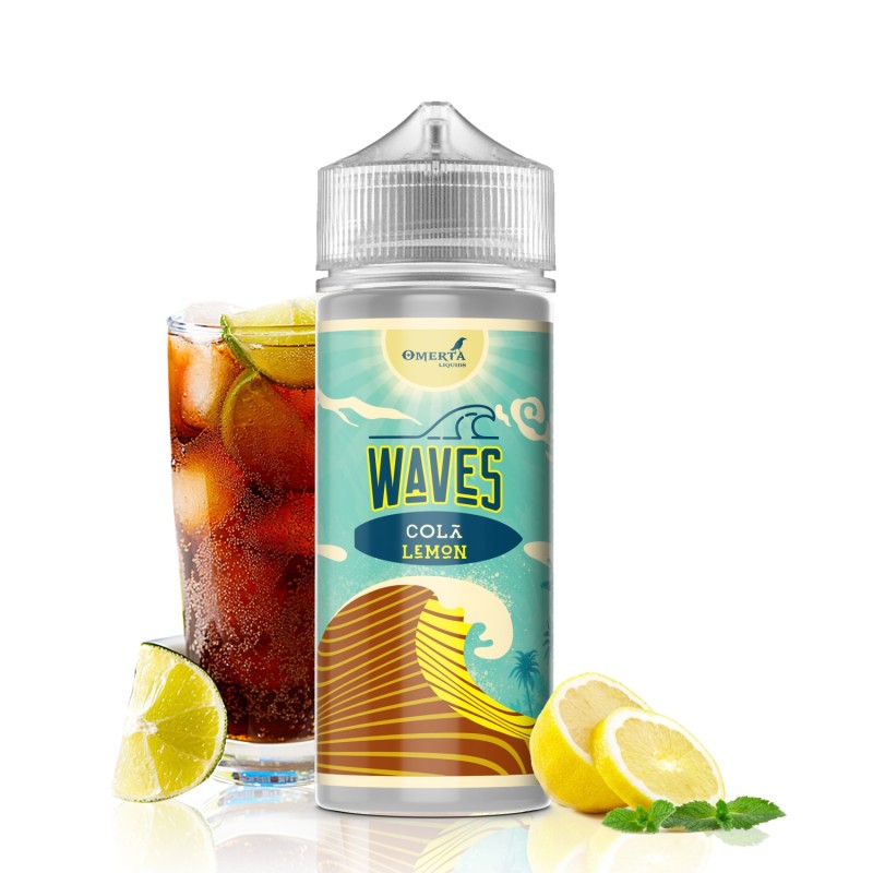 Waves Cola Lemon 30->120ml