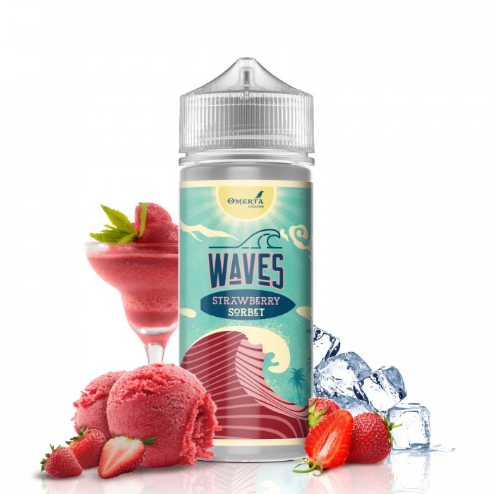 Waves Strawberry Sorbet 30->120ml