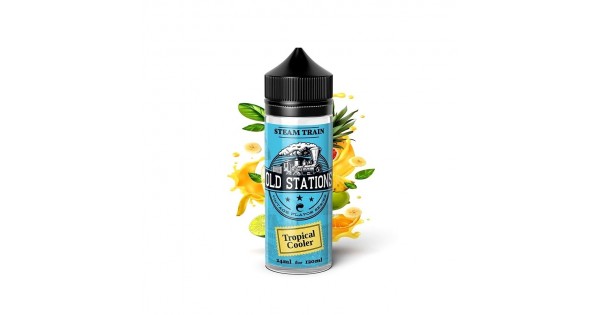 Steam Train Flavor Old Stations Tropical Cooler 24->120ml