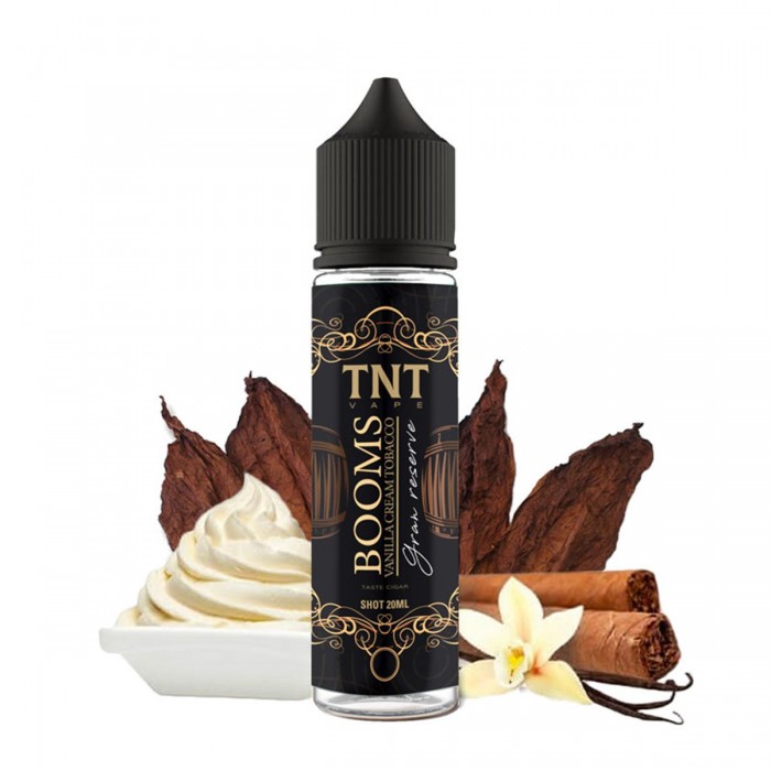 TNT Flavor Booms Vanilla Cream Tobacco Gran Reserve 20->60ml