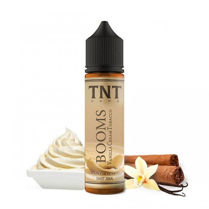 TNT Flavor Booms Vanilla Cream Tobacco 20->60ml