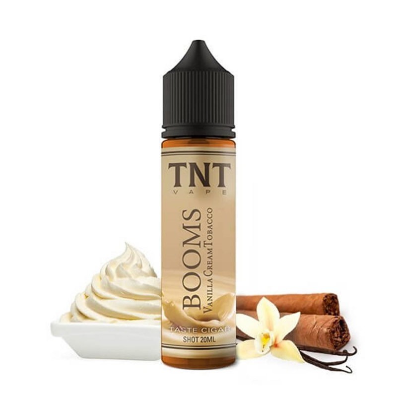 TNT Flavor Booms Vanilla Cream Tobacco 20ml