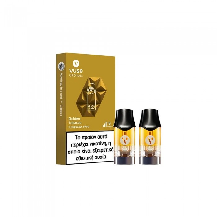 Vuse ePod Golden Tobacco Pod 18mg