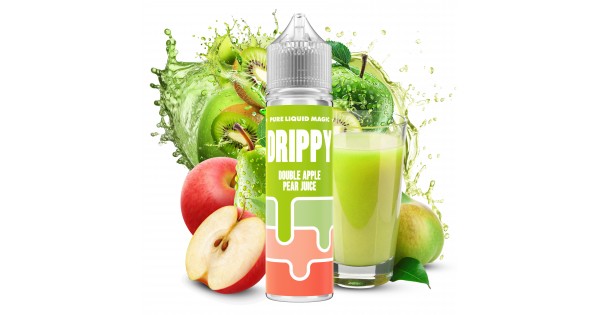 Drippy Double Apple Pear Juice 20->60ml