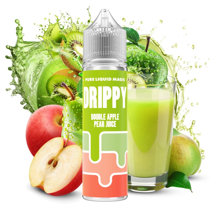Drippy Double Apple Pear Juice 20->60ml