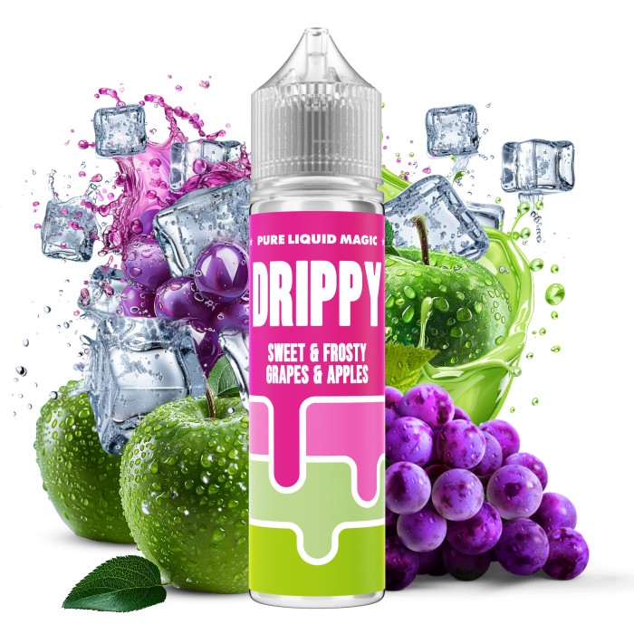Drippy Sweet & Frosty Grapes & Apples 20->60ml