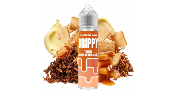 Drippy Tobacco Biscuit Cream Caramel 20->60ml
