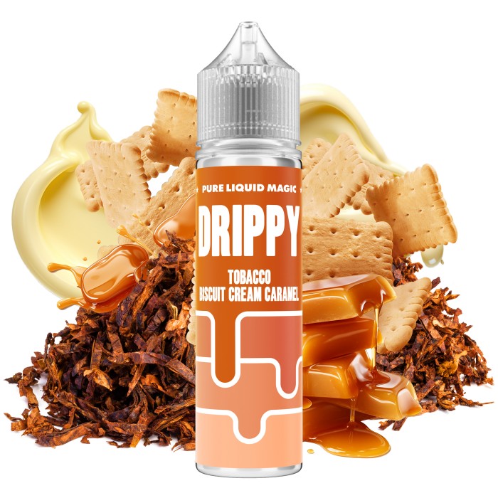Drippy Tobacco Biscuit Cream Caramel 20->60ml