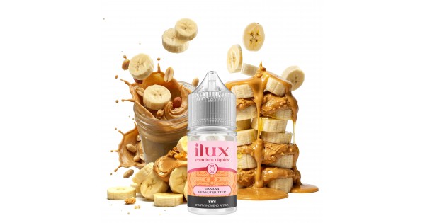 Ilux Banana Peanut Butter 8ml/30ml