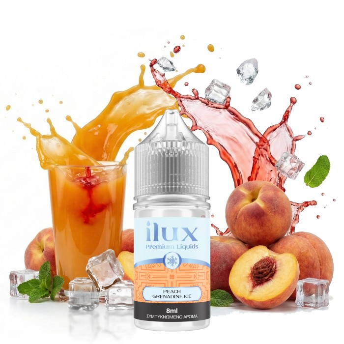 Ilux Peach Grenadine Ice 8ml/30ml
