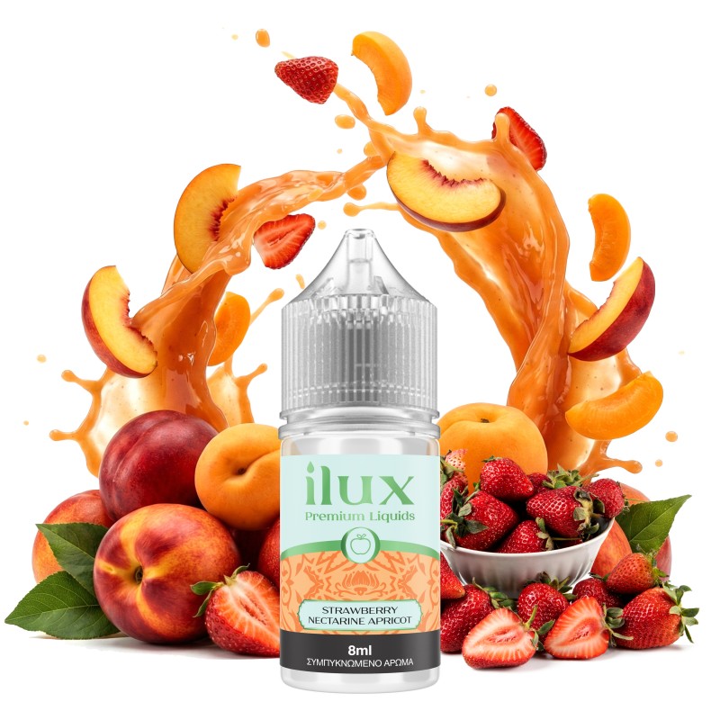 Ilux Strawberry Nectarine Apricot 8ml/30ml Ilux Strawberry Nectarine Apricot 8ml/30ml