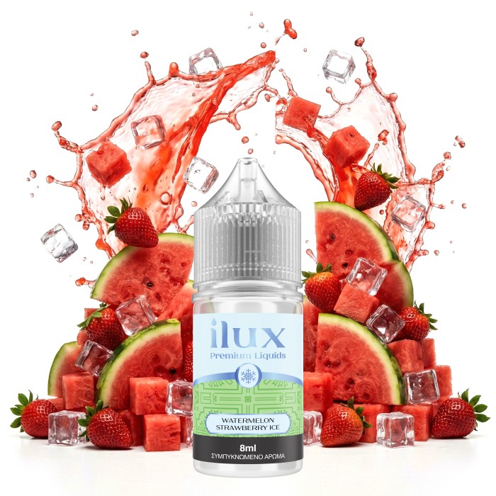 Ilux Watermelon Strawberry Ice 8ml/30ml