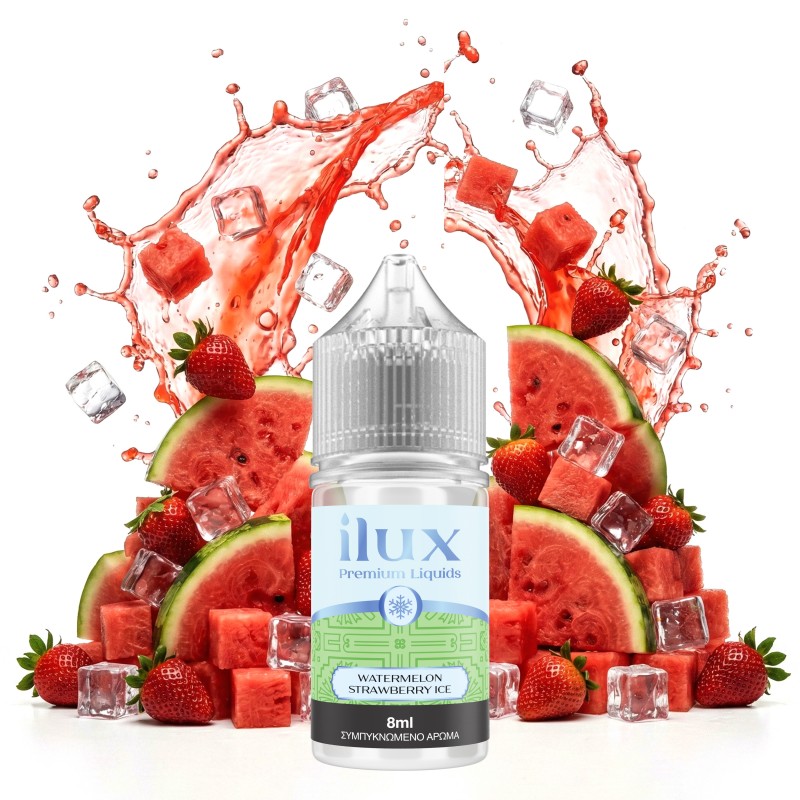 Ilux Watermelon Strawberry Ice 8ml/30ml Ilux Watermelon Strawberry Ice 8ml/30ml