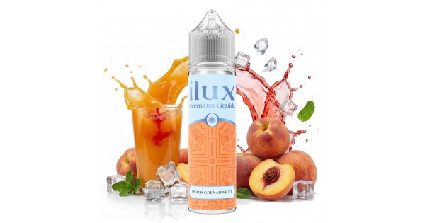 Ilux Peach Grenadine Ice 15ml/60ml