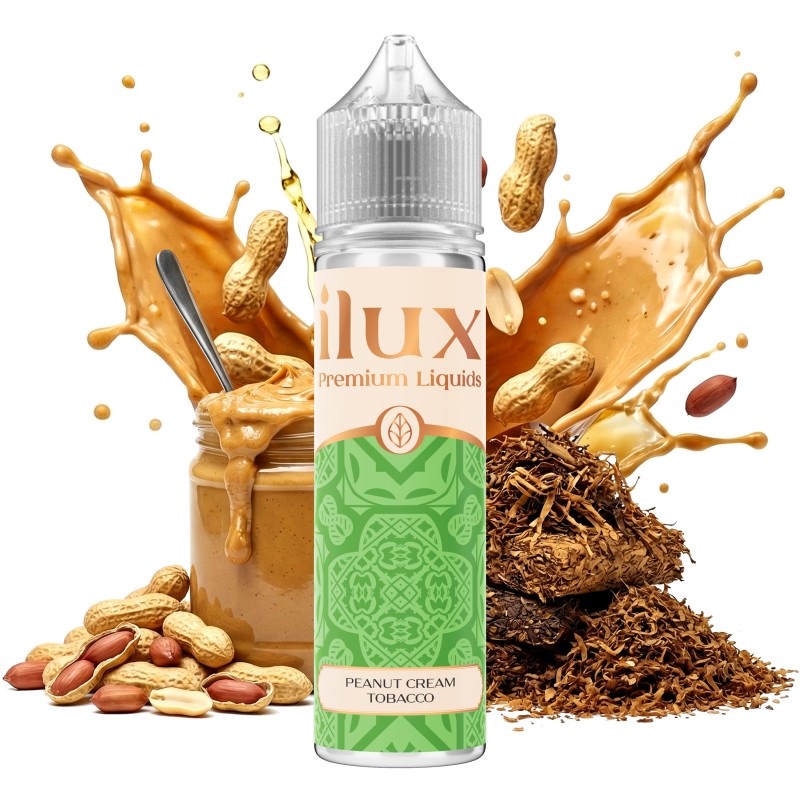 Ilux Peanut Cream Tobacco 15ml/60ml Ilux Peanut Cream Tobacco 15ml/60ml