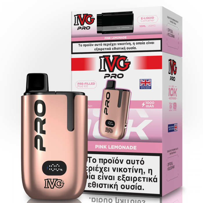 Ivg Pro Kit Pink Lemonade 2ml 20mg+10ml