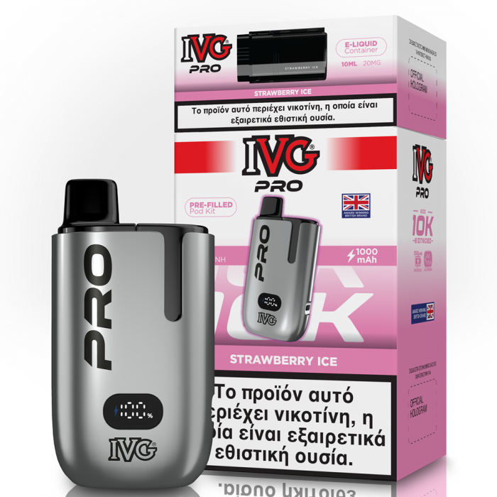 IVG Pro Kit Strawberry Ice 2ml 20mg+10ml