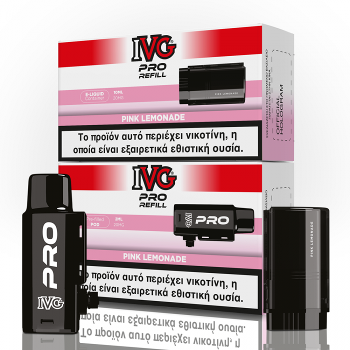 Ivg Pro Refill Pink Lemonade 2ml 20mg+10ml