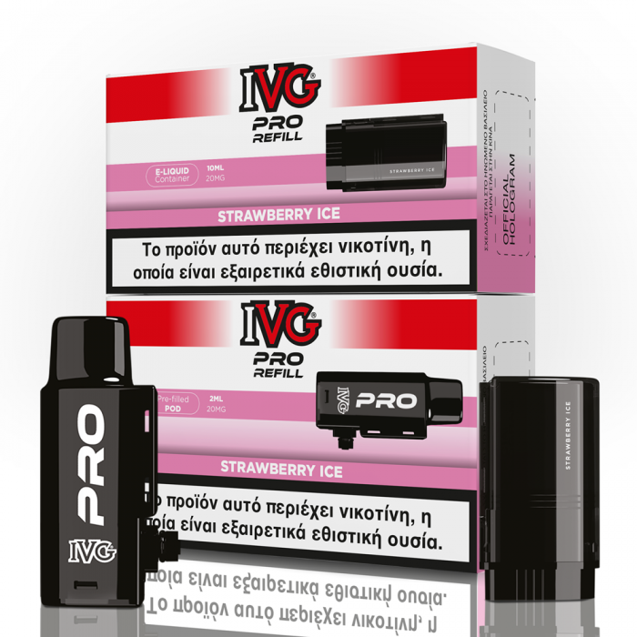 Ivg Pro Refill Strawberry Ice 2ml 20mg+10ml