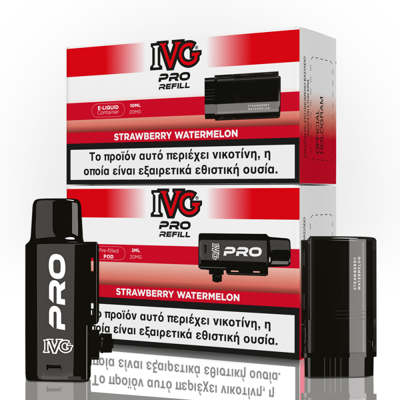 IVG PRO REFILL STRWABERRY WATERMELON 2ML 20MG +10ML