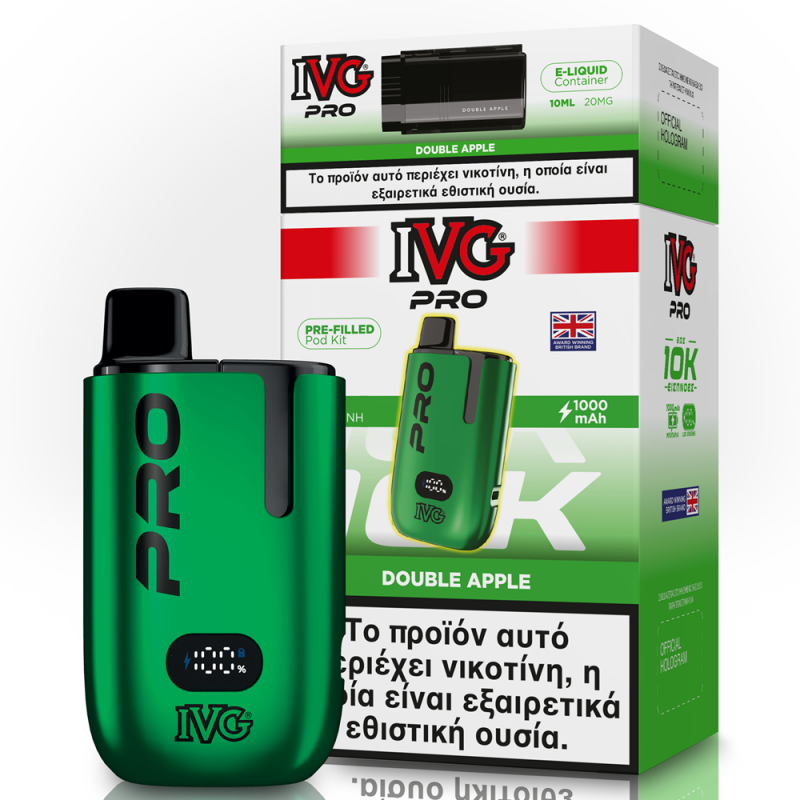 Ivg Pro Kit Double Apple 2ml 20mg+10ml Ivg Pro Kit Double Apple 2ml 20mg+10ml
