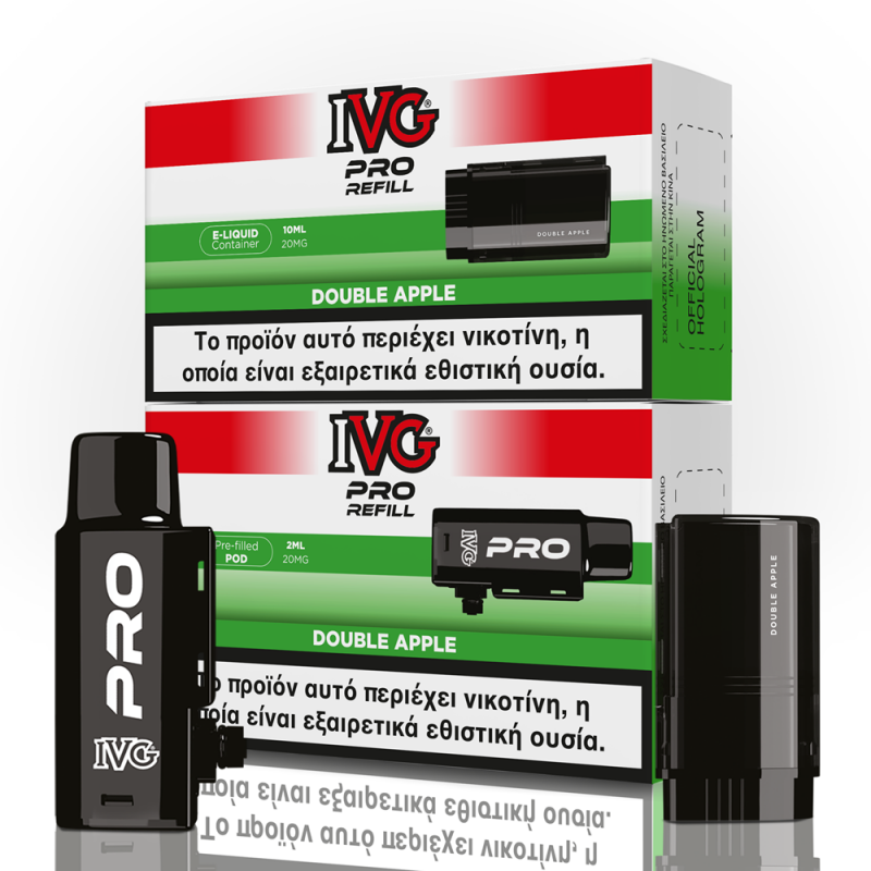 Ivg Pro Refill Double Apple 2ml 20mg+10ml