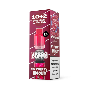 Liquideo Wpuff Fusion My Cherry Amour 15000 Puffs 20mg – Starter Kit