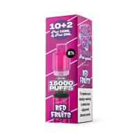 Liquideo Wpuff Fusion Red Fruits Ανταλλακτικό Pod 10+2ml 20mg – 15000 Puffs