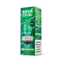 Liquideo Wpuff Fusion Watermelon Ανταλλακτικό Pod 10+2ml 20mg – 15000 Puffs