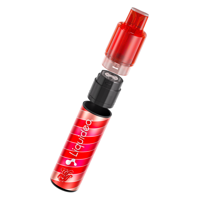 Liquideo Wpuff Fusion Double Strawberry 15000 Puffs 20mg – Starter Kit