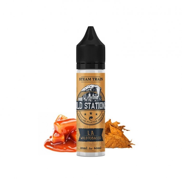 Steam Train Old Stations LA Wild Tobacco 20ml/60ml