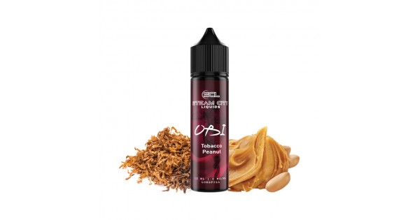 Steam City OBI Tobacco Peanut 10ml/60ml