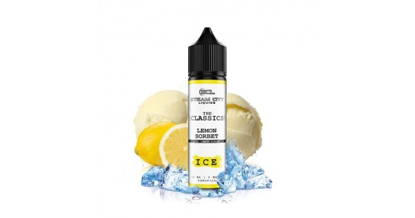 Steam City Flavour Shot Lemon Sorbet Ice 10ml/60ml