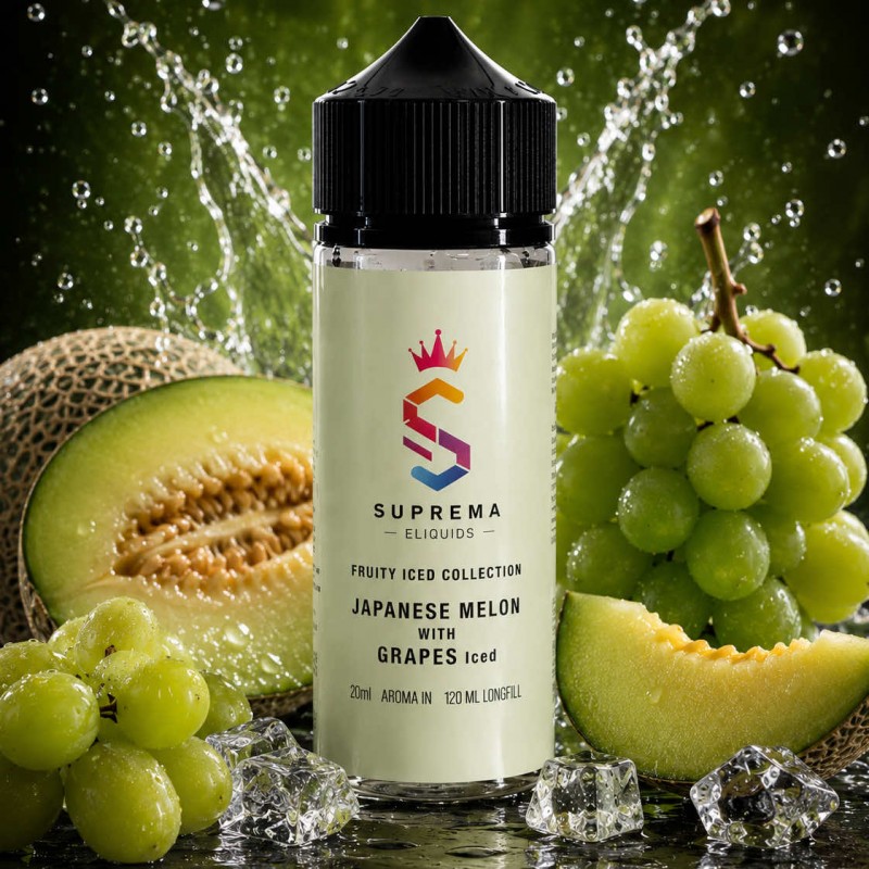 Suprema Japanese Melon Grapes Iced 20ml/120ml