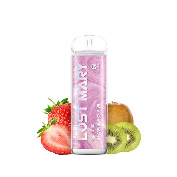 Lost Mary QM1000 - Peach Strawberry Watermelon Ice 20mg 2ml
