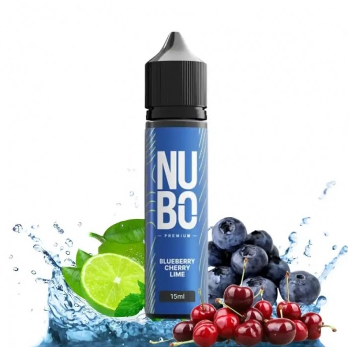Nubo Blueberry Cherry Lime Flavour Shot 15ml/60ml