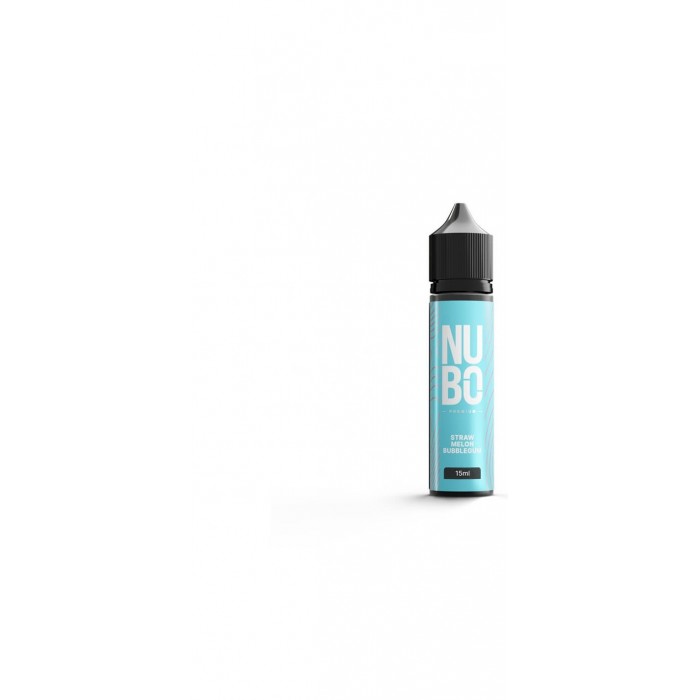 Nubo Straw Melon Bubblegum Flavour Shot 15/60ml