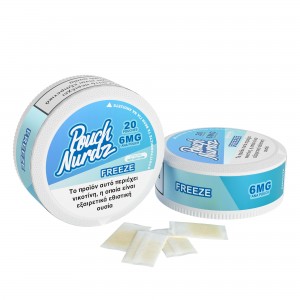 Pouch Nurdz Freeze Pouch Νικοτίνης – 6mg & 12mg