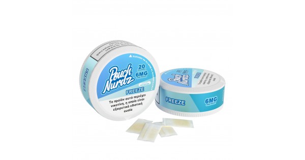 Pouch Nurdz Freeze Pouch Νικοτίνης – 6mg & 12mg